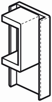Stas clip rail eindkap