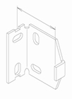 Luxaflex standaard rolgordijn montagesteun 1 X